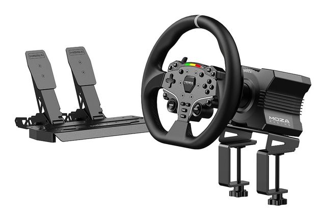 MOZA R5 Racing Set (Wheelbase R5 Direct Drive, Volante ES, Pedali SR-P Lite)