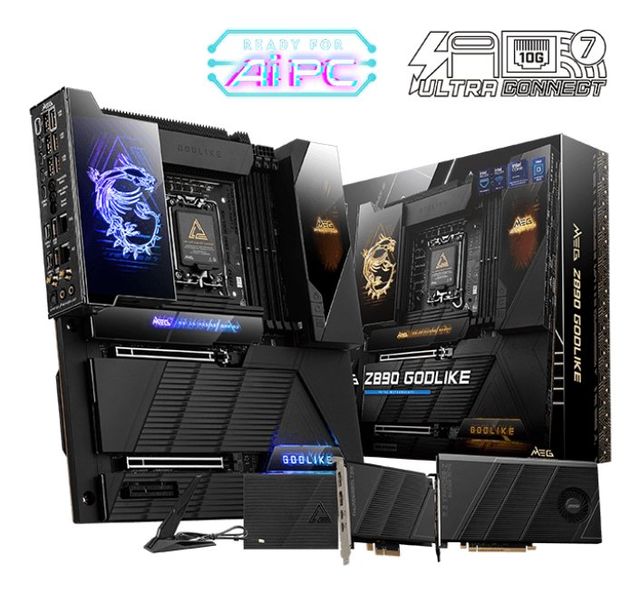 MSI MEG Z890 GODLIKE, Intel Z890 Motherboard, DDR5 - Socket 1851
