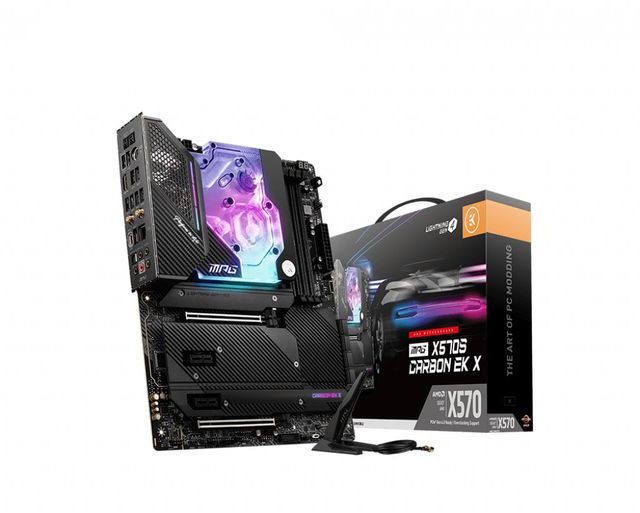 MSI MPG X570S Carbon EK X, AMD X570 Motherboard - Socket AM4