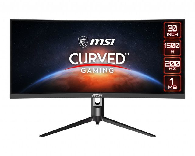 MSI Optix MAG301CR2 29.5" curved R1500, WFHD 2560x1080 21:9 200Hz, 1ms - HDMI/DP