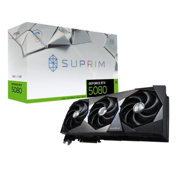 MSI RTX 5080 16G SUPRIM SOC