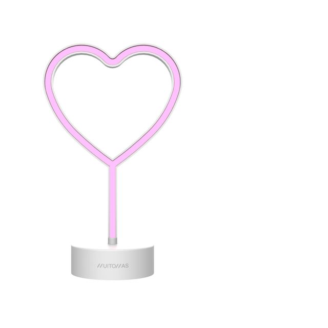 MUITOMAS NEON TABLE LAMP TYPE-C HEART