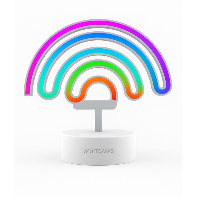 MUITOMAS NEON TABLE LAMP TYPE-C RAINBOW