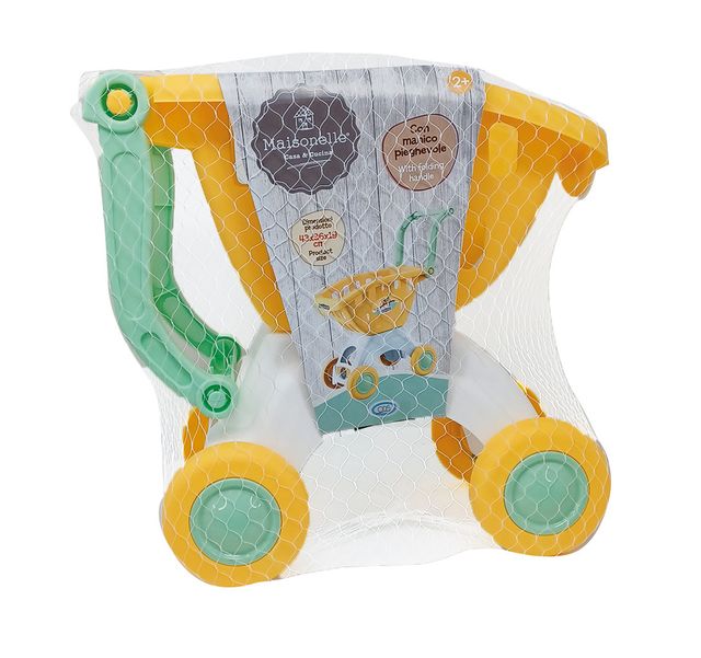 Maisonelle - Carrellino della Spesa misura 43 x 36 x 19 cm con manico pieghevole