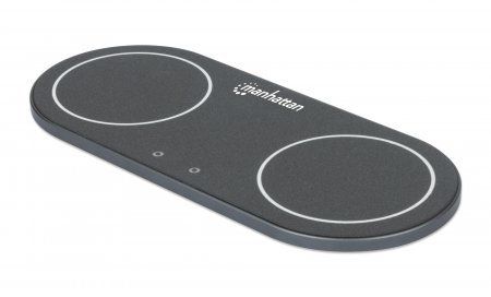 Manhattan 102209 Caricabatterie wireless Qi 2x 30W