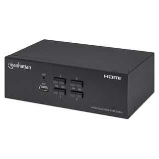 Manhattan 153539 Switch KVM 4/1 USB HDMI 4K