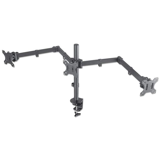 Manhattan 461658 Braccio di montaggio per scrivania 3x LCD 27"