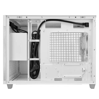 ASUS Prime AP201 - Tower piccolo - micro ATX - senza alimentazione - bianco - U…