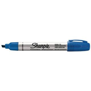 Marcatore permanente Small Metal barrel - punta a scalpello 1,00-4,00mm - blu -…