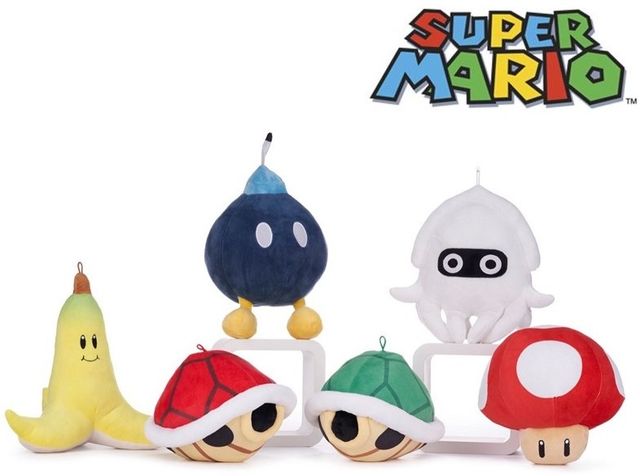 Mario Bross Peluche Mario Kart Mix 6 assortitis 30cm