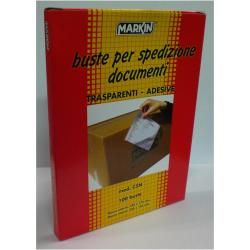 Markin - Busta postale - size C5N - 165 x 225 mm - apertura laterale - traspare…