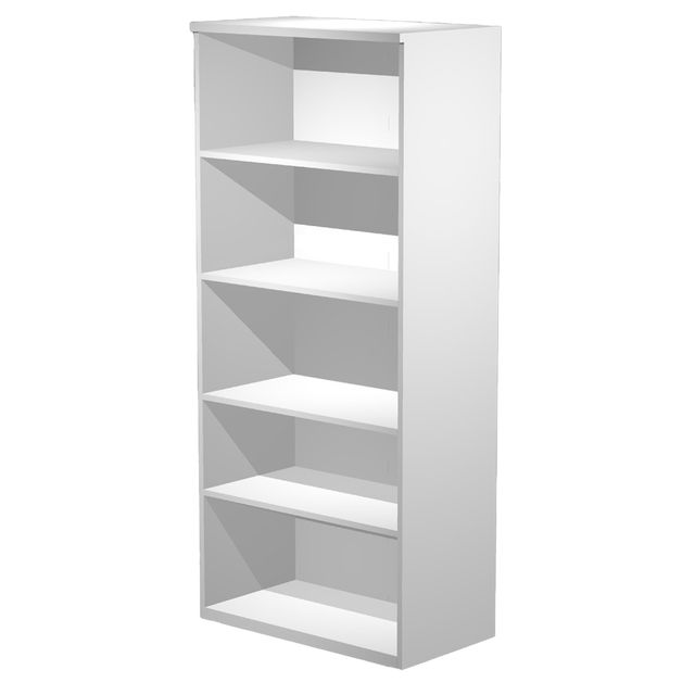 Mobile Minerva - alto a giorno - 80x45x181,8 cm - bianco - Artexport