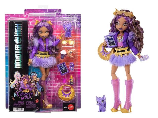 Monster High CORE DOLL CLAWDEEN JHK30