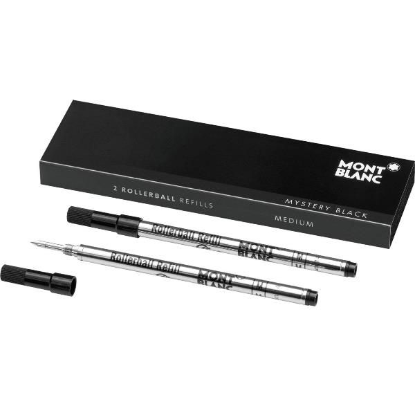Montblanc - Refill - mystery black - medio (pacchetto di 2) - per Montblanc MEI…