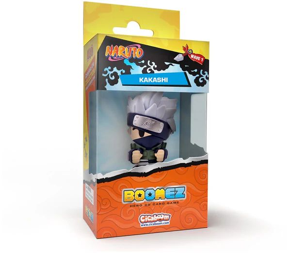 NARUTO Naruto Boomez Wave 1 - Kakashi - HERO AND 3D CARD GAME
