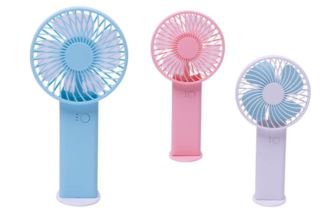 NATALUNA VENT.PORTATILE USB 10,5X21X4CM 3VEL.3 COLORI