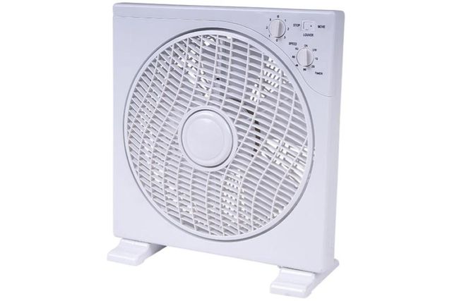 NATALUNA VENTILATORE QUADRO 45W 30CM TIMER BIANCO PD72