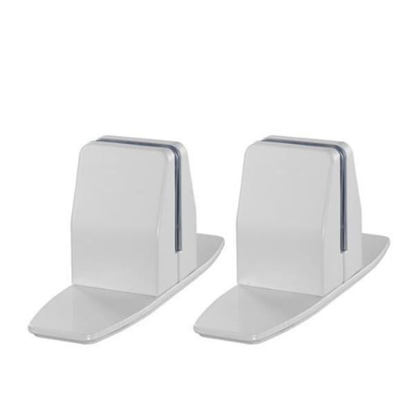 NEOMOUNTS SET 2 MORSETTI DA SCRIVANIA BIANCO