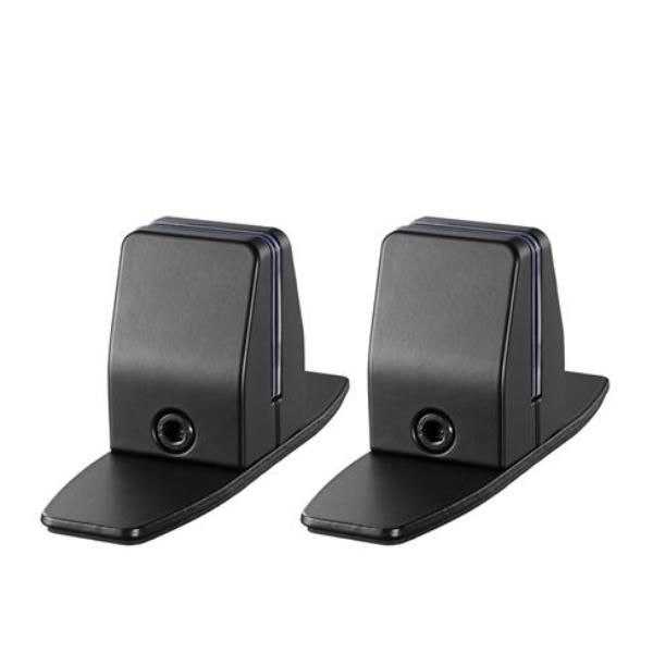 NEOMOUNTS SET 2 MORSETTI DA SCRIVANIA NERI