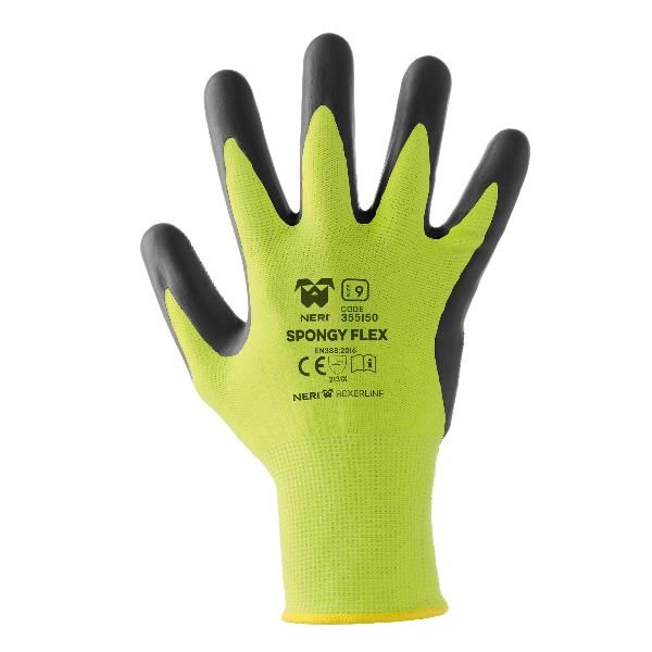 NERI SAFETY CF12 PA GUANTI SPONGY FLEX TG7