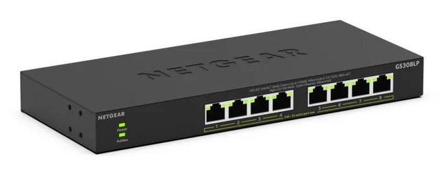 NETGEAR GS308LP Non gestito Gigabit Ethernet (10/100/1000) Supporto Power over …