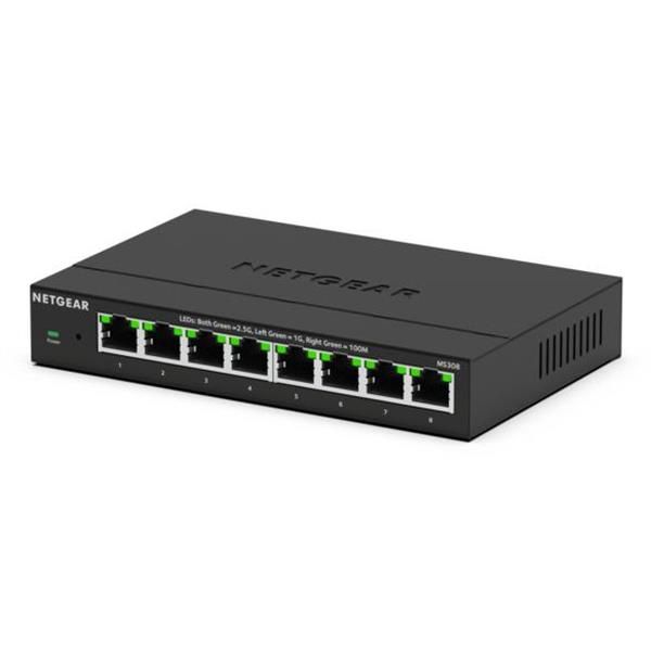 NETGEAR MS308 - Switch - multi-gigabit - unmanaged - 8 x 100/1000/2.5G - deskto…