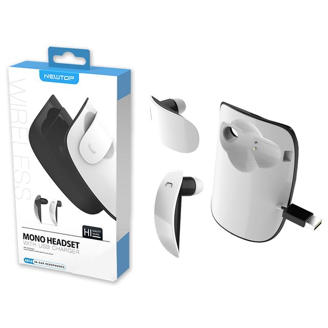 NEWTOP AB16 AURICOLARE WIRELESS CON SUPPORTO