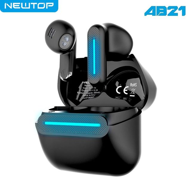 NEWTOP AB21 AURICOLARE WIRELESS 5.3 TG10 NERO