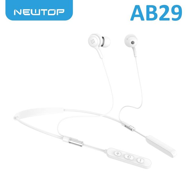 NEWTOP AB29 SPORT AURICOLARE WIRELESS 5.3 B10 BIANCO