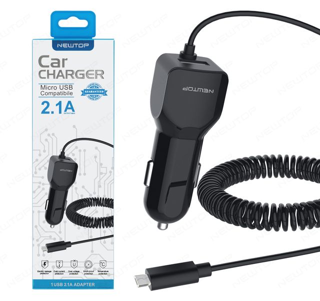 NEWTOP CC05 CAR CHARGER 1 USB MICRO USB