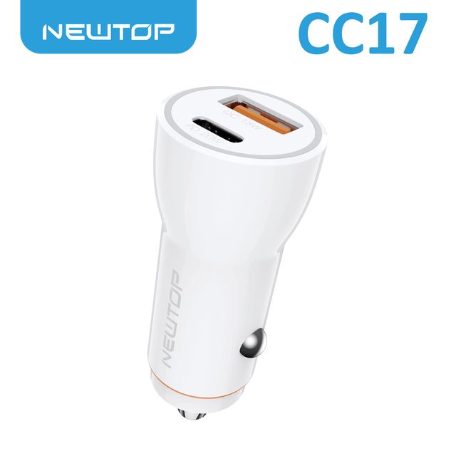 NEWTOP CC17 CARICATORE DA MACCHINA QC18W+ PD 38W