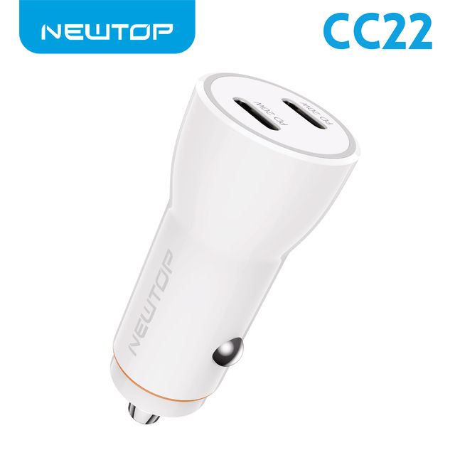 NEWTOP CC22 CARICATORE DA MACCHINA PD 20W+20W