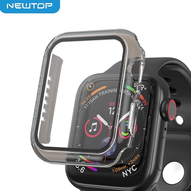 NEWTOP COVER CON VETRO APPLE WATCH 10 2024 42MM