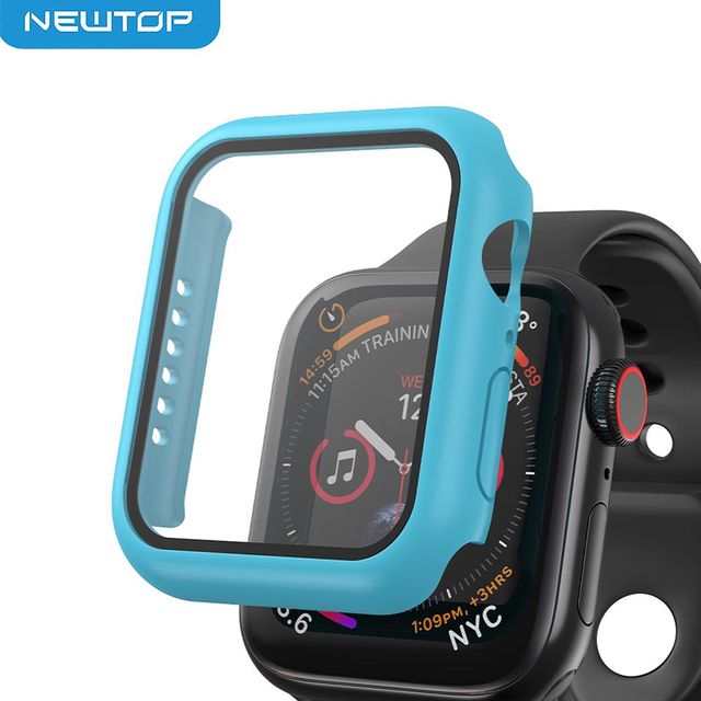 NEWTOP COVER CON VETRO APPLE WATCH 10 2024 42MM