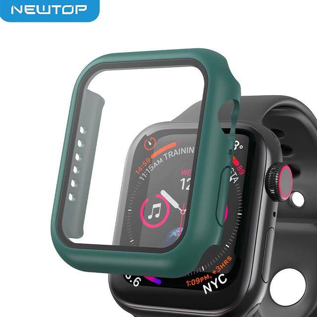 NEWTOP COVER CON VETRO APPLE WATCH 10 2024 42MM