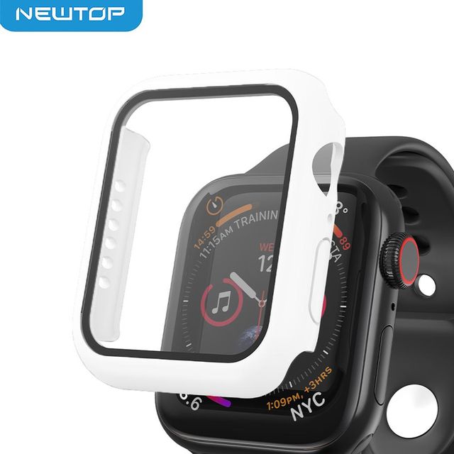 NEWTOP COVER CON VETRO APPLE WATCH 10 2024 42MM