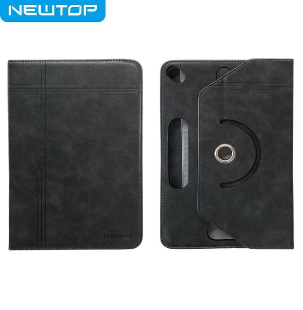 NEWTOP COVER TABLET UNIVERSALE IN PELLE PU RUOTABILE 360° ELASTICO 11" 16:9