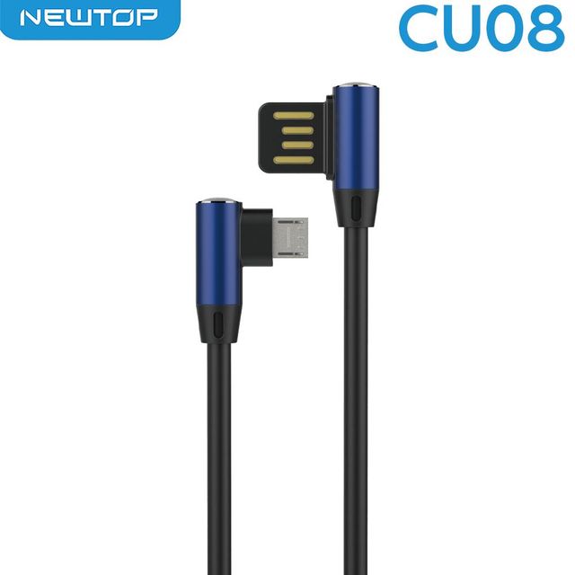 NEWTOP CU08 ANGULAR CAVO 100CM USB/MICRO USB