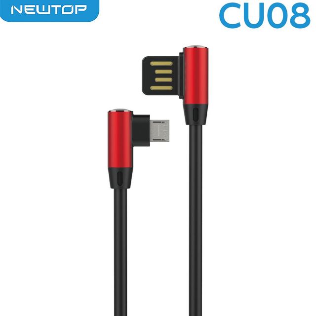 NEWTOP CU08 ANGULAR CAVO 100CM USB/MICRO USB