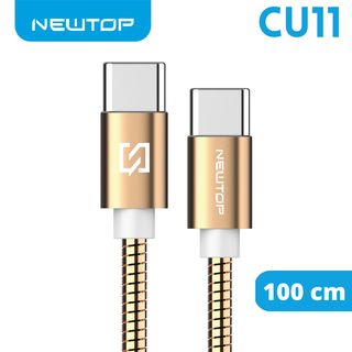 NEWTOP CU11 STEEL CAVO 100CM TYPE-C/TYPE-C