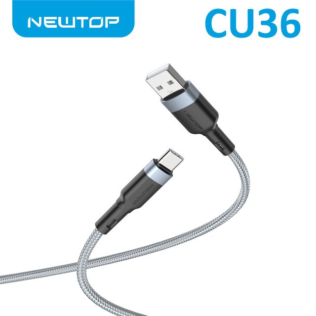 NEWTOP CU36 NYLON CAVO USB/TYPE-C 100CM