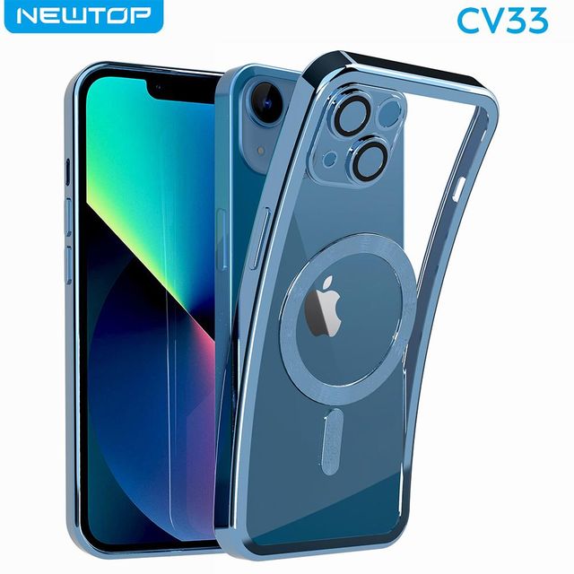 NEWTOP CV33 COVER CROMO RINGS APPLE IPHONE 16