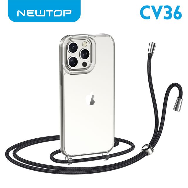 NEWTOP CV36 COVER LACCETTO CLEAR IPHONE 15 PLUS