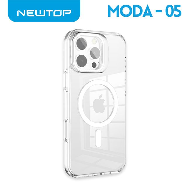NEWTOP CV39-05 SUPER CLEAR CON SUPPORTO APPLE IPHONE 17 PRO MAX