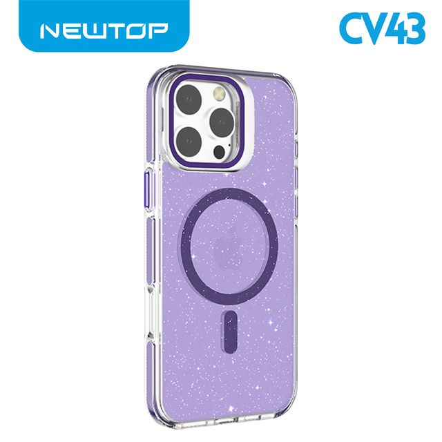 NEWTOP CV43-09 SUPPORTO CON GLITTER SAMSUNG GALAXY S25 PLUS