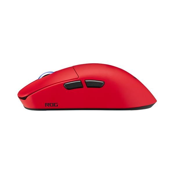 ASUS ROG Harpe II Ace RED, Mano destra, Ottico, RF Wireless + Bluetooth + USB T…