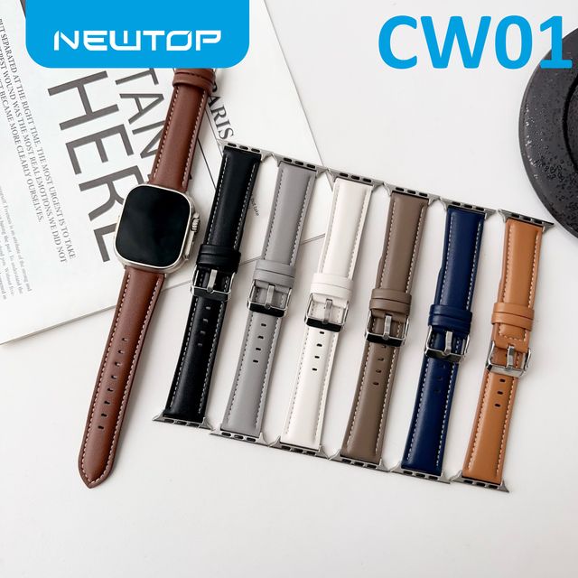 NEWTOP CW01 CINTURINO WATCH IN PELLE 42 - 44 - 45- 46 - 49MM