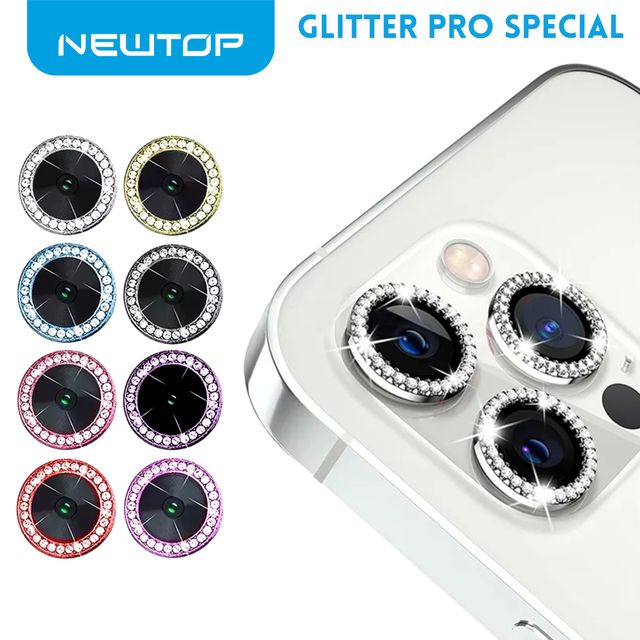NEWTOP FOTOCAMERA GLITTER PRO SPECIAL VETRO TEMPERATO IPHONE 13 - 13MINI