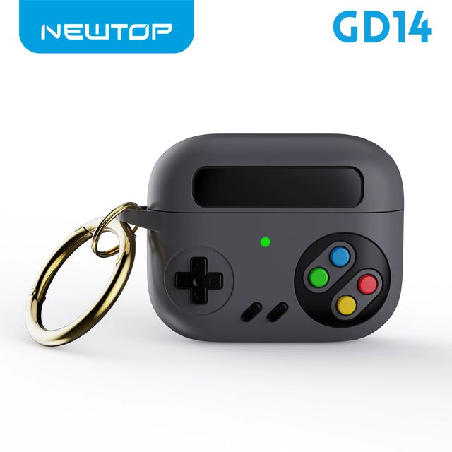 NEWTOP GD14 HANDHELD GAME CONSOLE DESIGN CUSTODIA AIRPODS PRO 3
