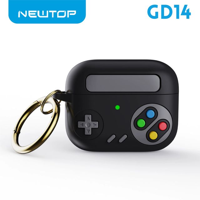 NEWTOP GD14 HANDHELD GAME CONSOLE DESIGN CUSTODIA AIRPODS PRO 3